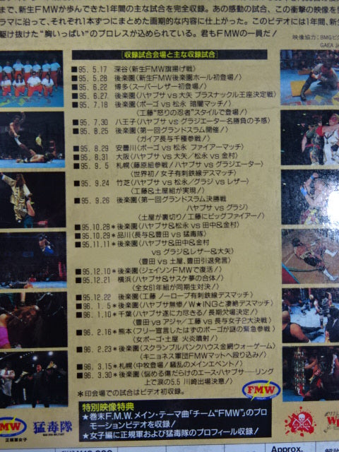 STORY of THE F 1995.5.17~1996.3.30 FMW 5th