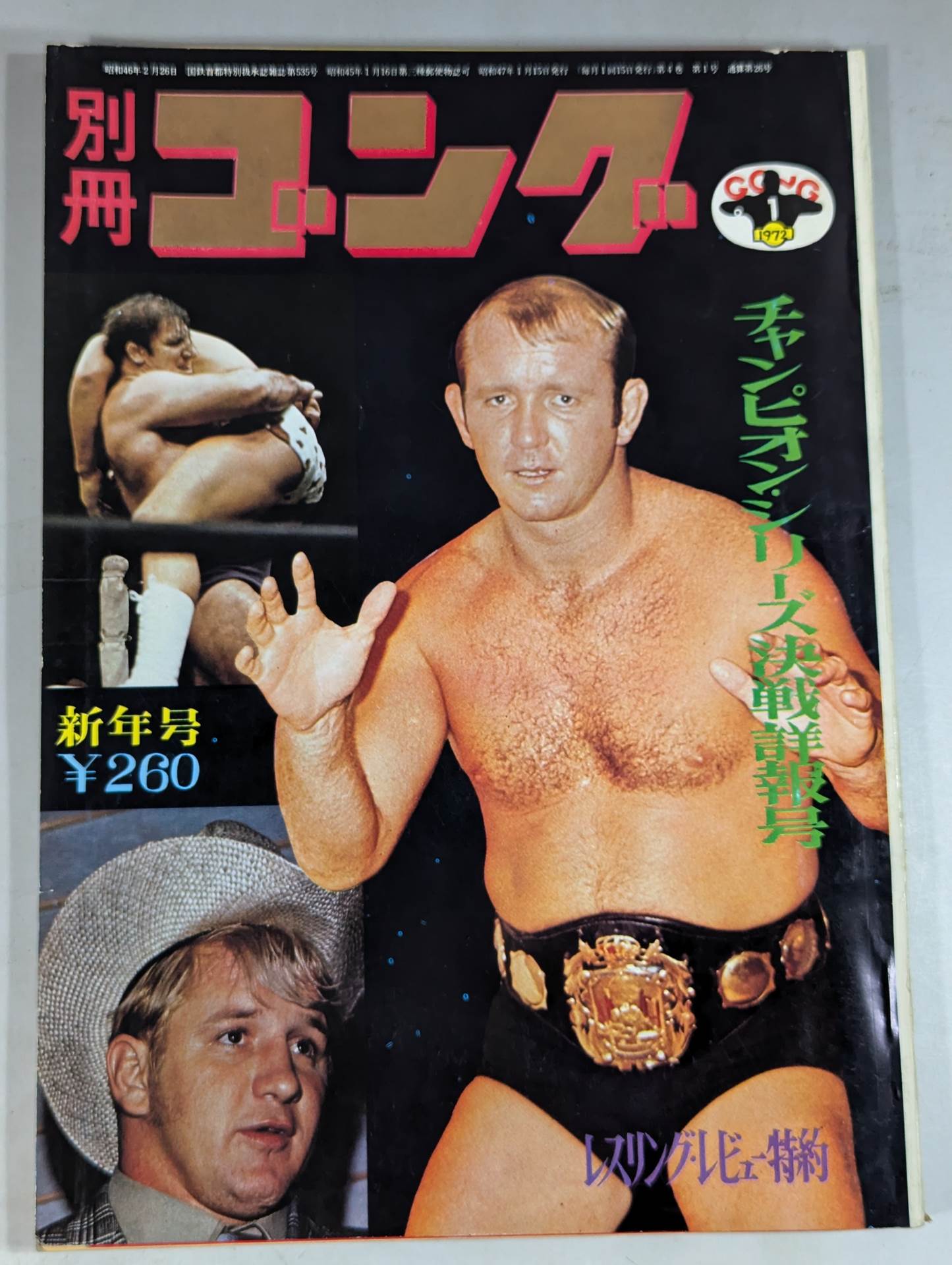 別冊ゴングVol.4 No.1