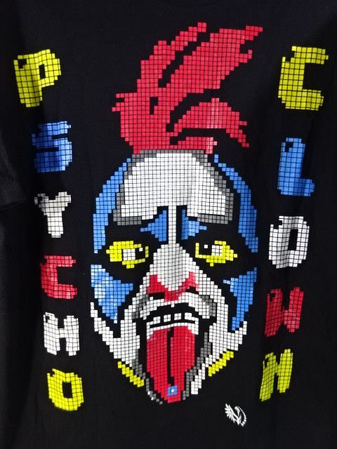 サイコ・クラウン Tシャツ②(ブラック)