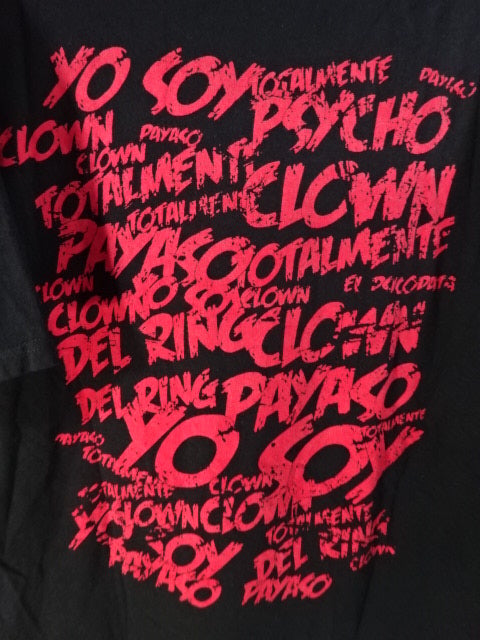 サイコ・クラウン Tシャツ②(ブラック)
