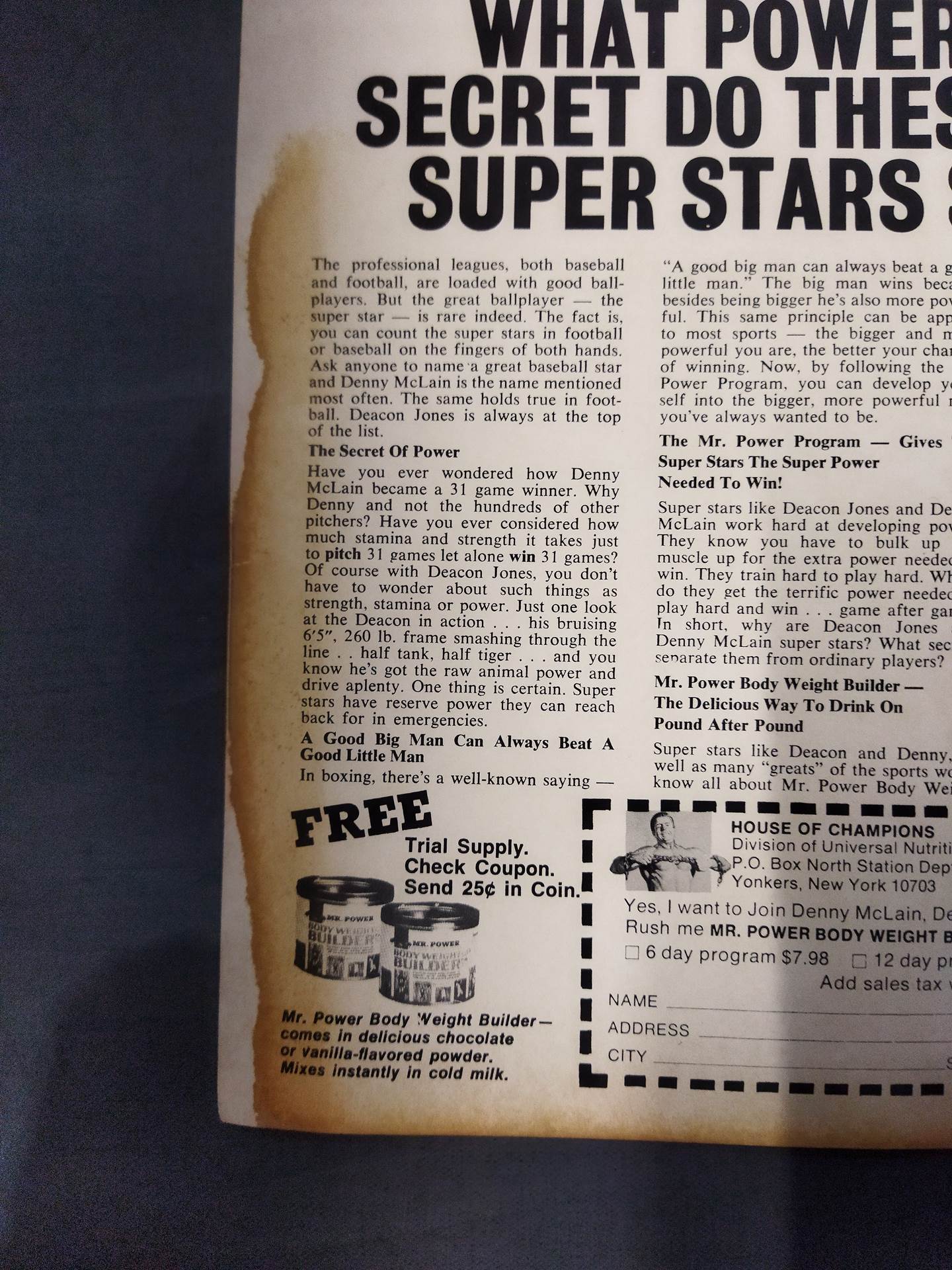 WRESTLING WORLD 1969年12月号