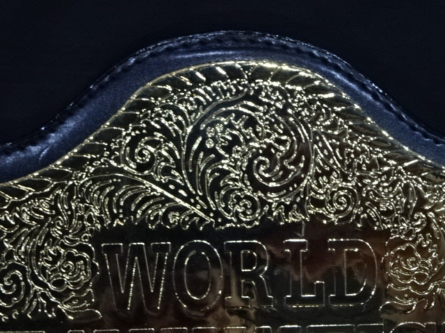 ★ Masahiro Chono hand signed autograph ★ World Heavyweight Championship Belt