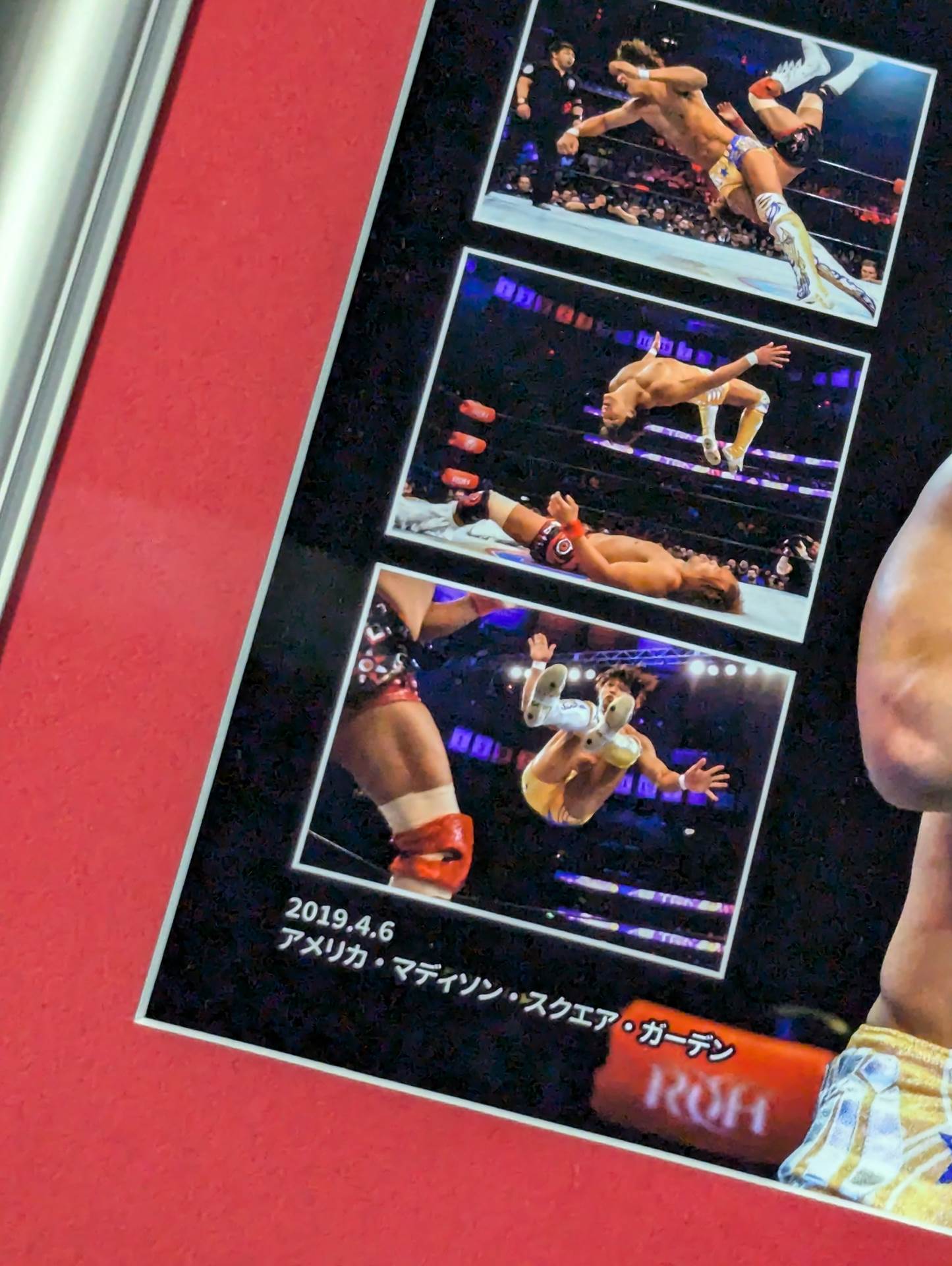 ★ Madison Square Garden ★ Kota Ibushi hand signed autograph Photo Frame