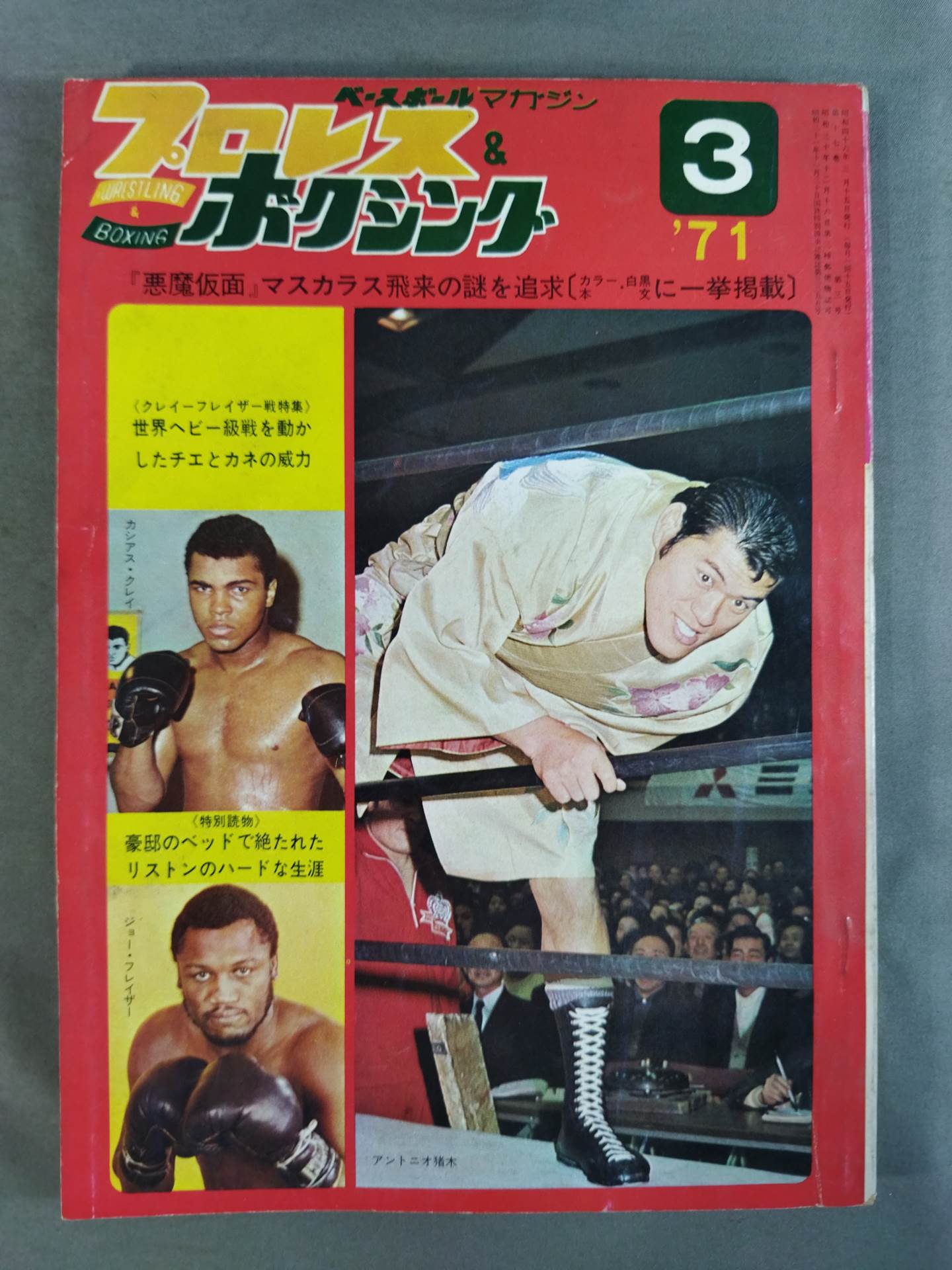 Pro Wrestling & Boxing, March 1971