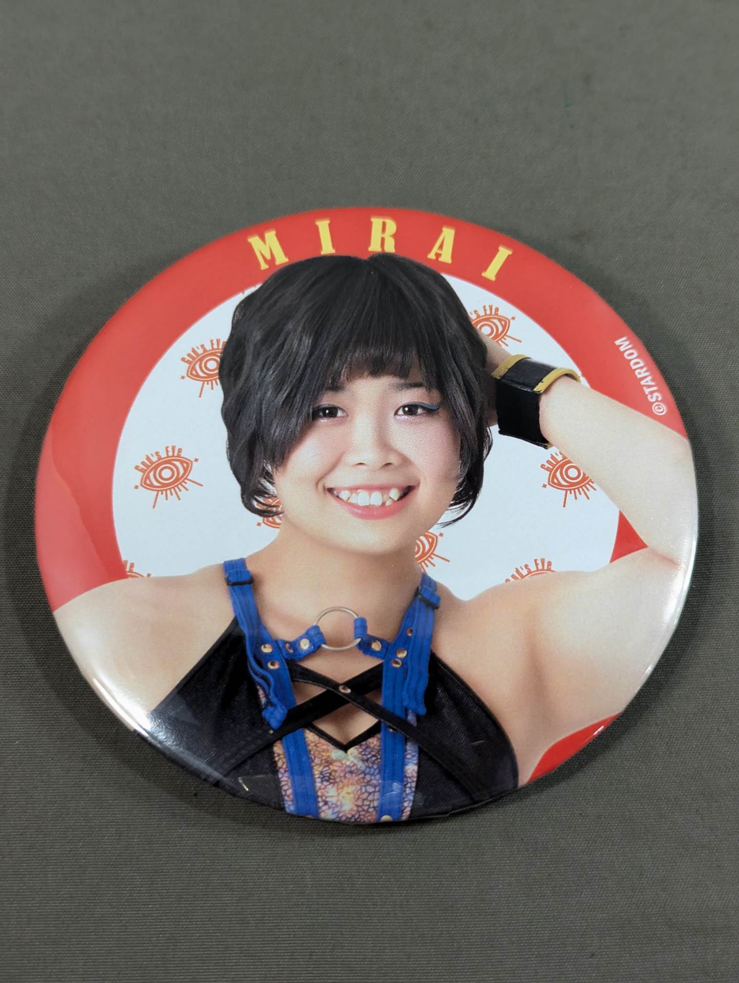 MIRAI スターダム トレーディング BIG缶バッジ 2023