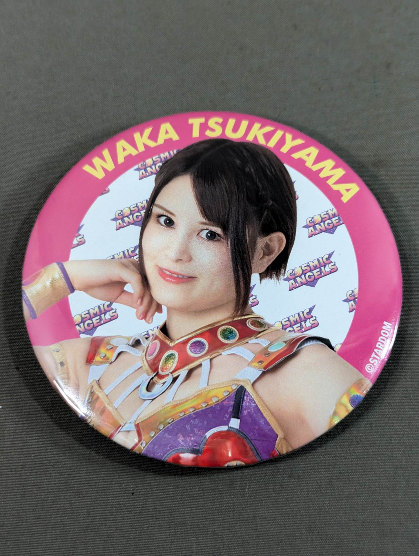 月山和香 スターダム トレーディング BIG缶バッジ 2023