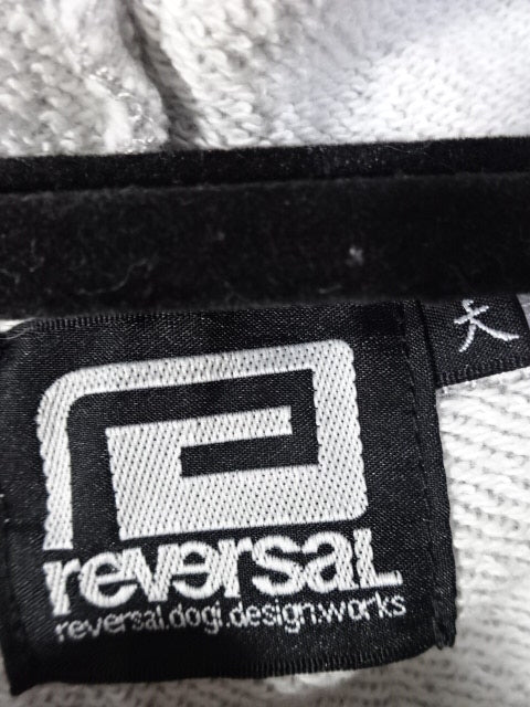 reversal×RINGS TOUR 2012 プルオーバーパーカー②(グレー)