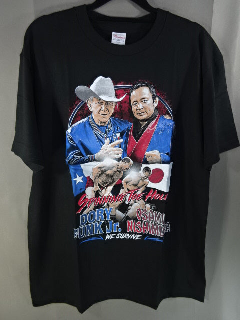 西村修×sドリー・ファンク・ジュニア コラボTシャツ