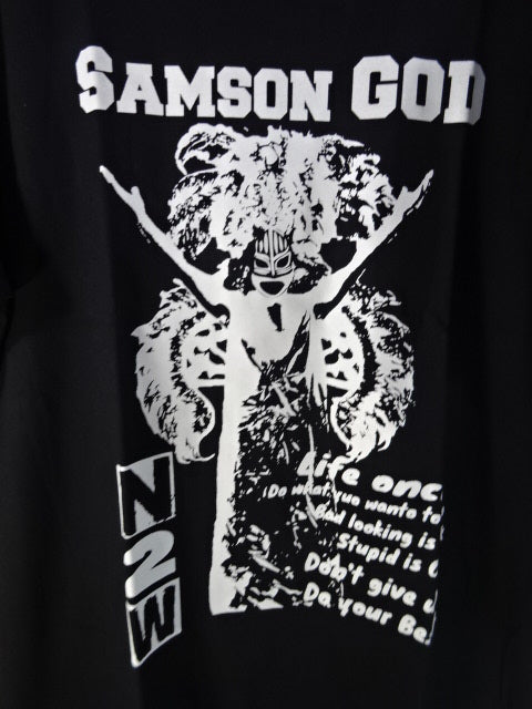 新根室プロレス N2W Tシャツ②(ブラック)