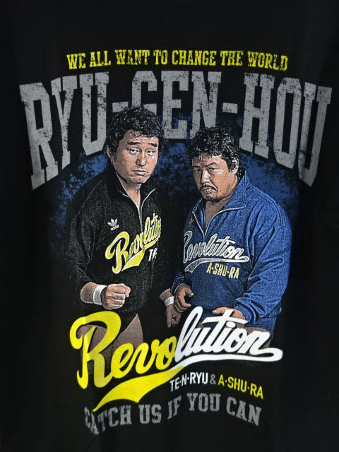 Tenryu Genichiro & Asura Hara Ryugen Po T-shirt