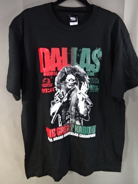 ザ・グレート・カブキ DALLAS Tシャツ①