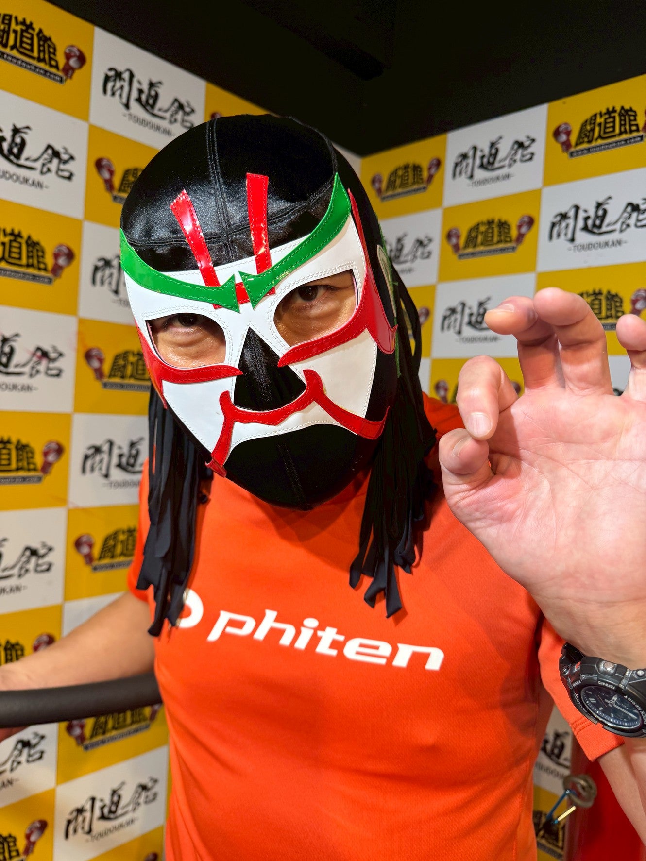ザ・グレート・サスケ ★闘道館イベント ザ・グレート・サスケvs.ドクトル・ルチャ みちのくプロレス誕生の真実 実使用★