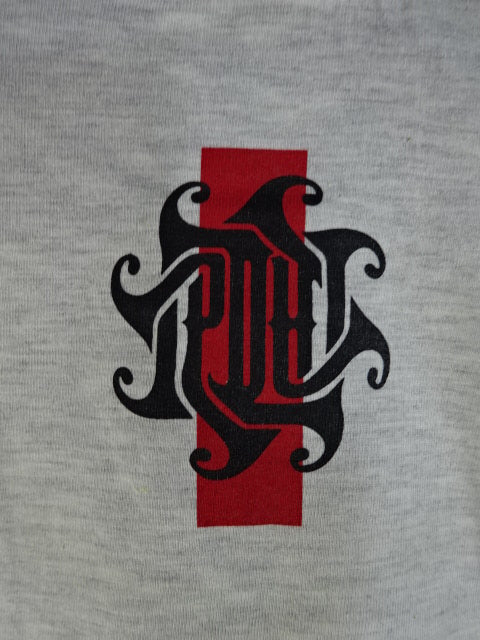 Minoru Suzuki RED LINE Oatmeal T-Shirt (2) (Gray)