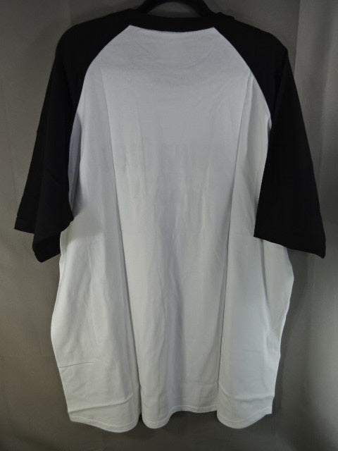 Boston Crab of the SOUL Raglan T-Shirt (2) (White× Black)