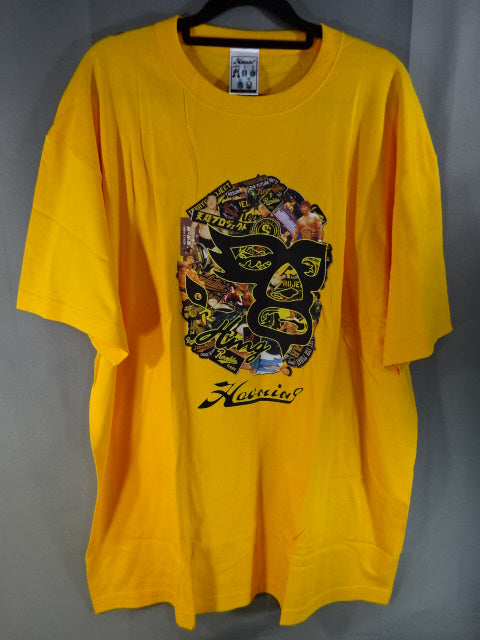 Tenryu Genichiro ×HAOMING Collaboration T-Shirt (2) (Orange)