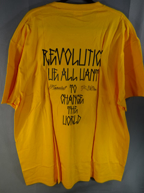 Tenryu Genichiro ×HAOMING Collaboration T-Shirt (2) (Orange)