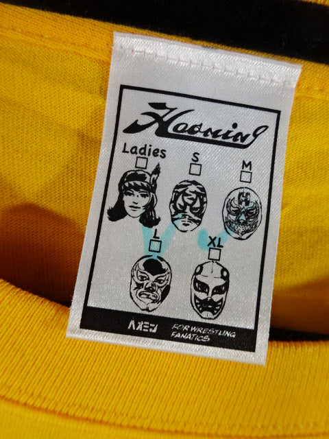 Tenryu Genichiro ×HAOMING Collaboration T-Shirt (2) (Orange)