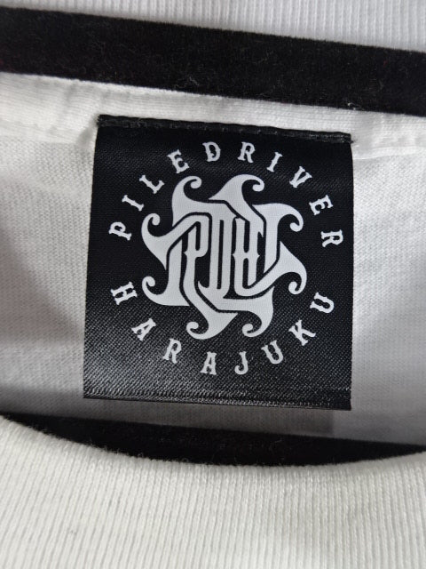 鈴木みのる GOTCH STYLE PILE DRIVER Tシャツ①(ホワイト)