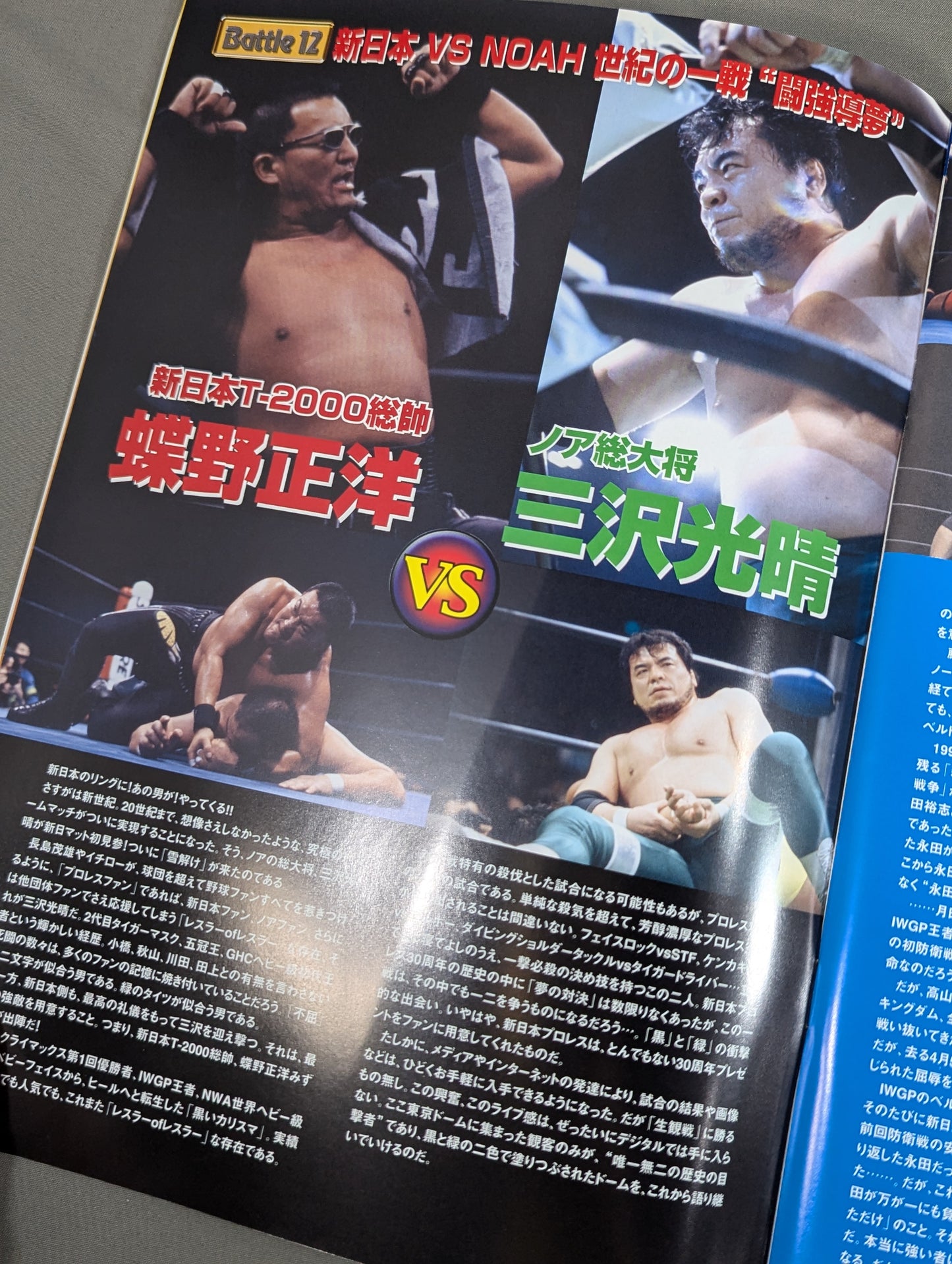 ★蝶野vs三沢★ 闘魂記念日 創立30周年記念興行第3弾