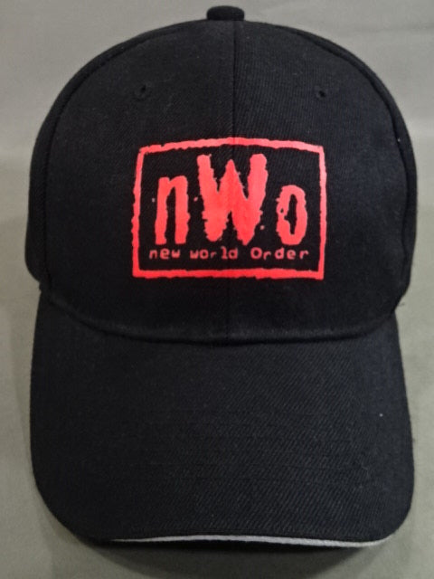 nWo(ウルフパック) キャップ①(ブラック