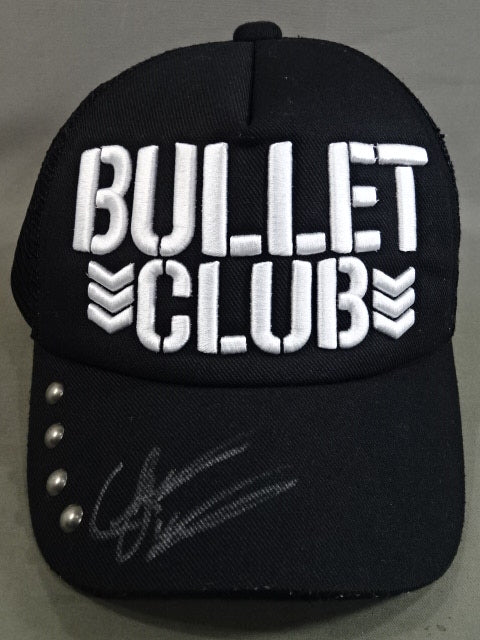 【チェーズ・オーエンズ 直筆サイン入り】BULLET CLUB メッシュキャップ①(ブラック)