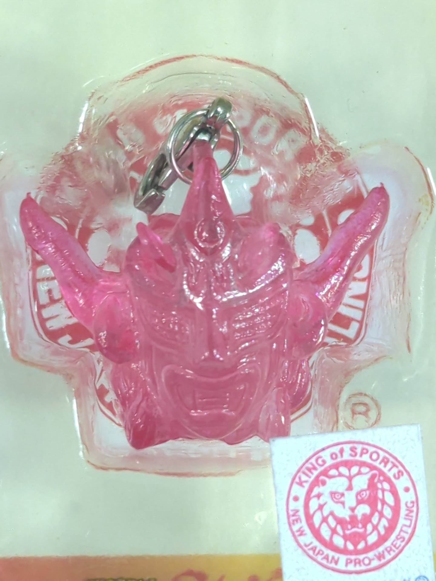 獣神サンダー・ライガー(クリア) フェイスフィギュアストラップ