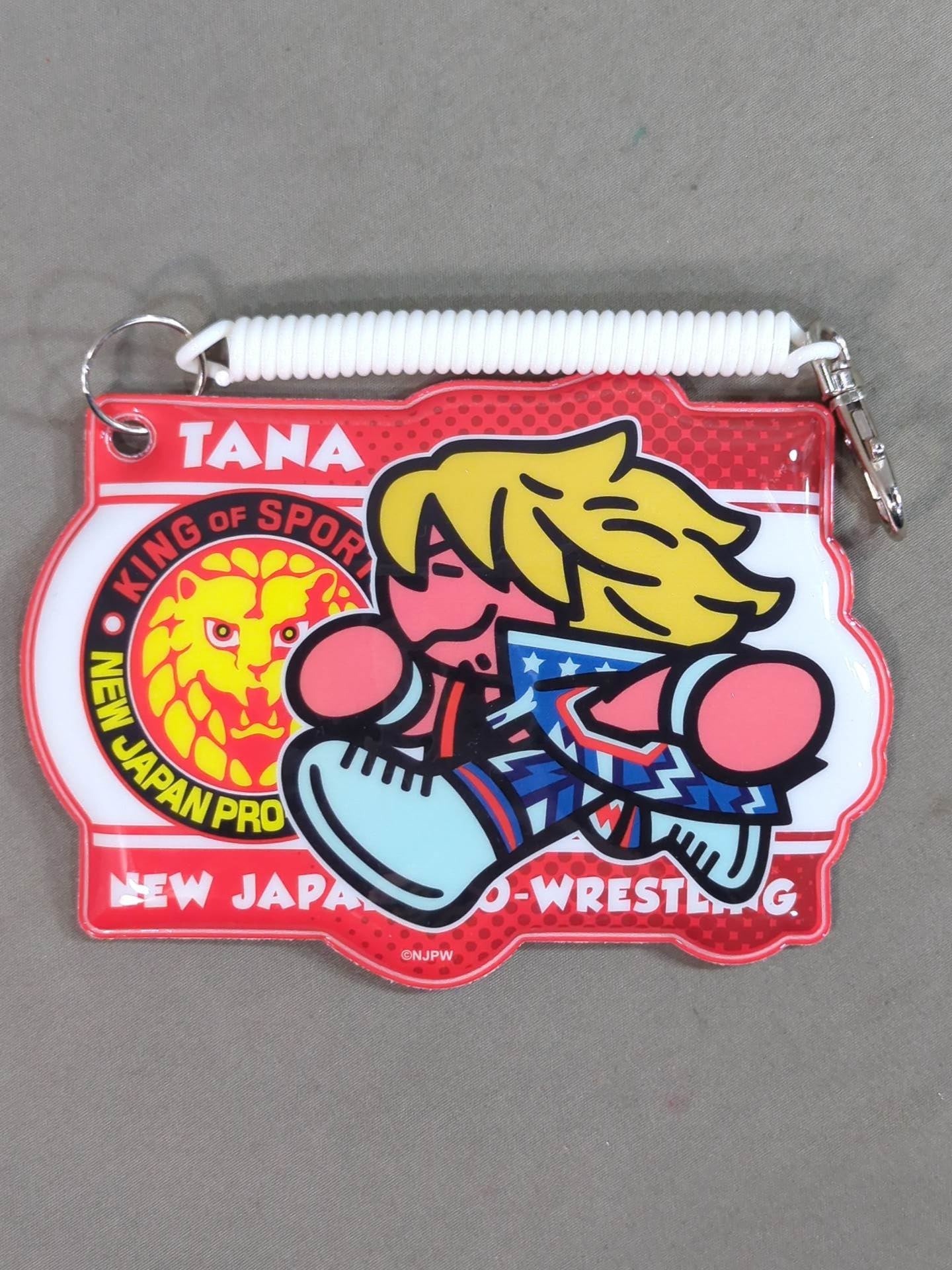 ★新日本プロレスくじ★ 棚橋弘至 ダイカットパスケース