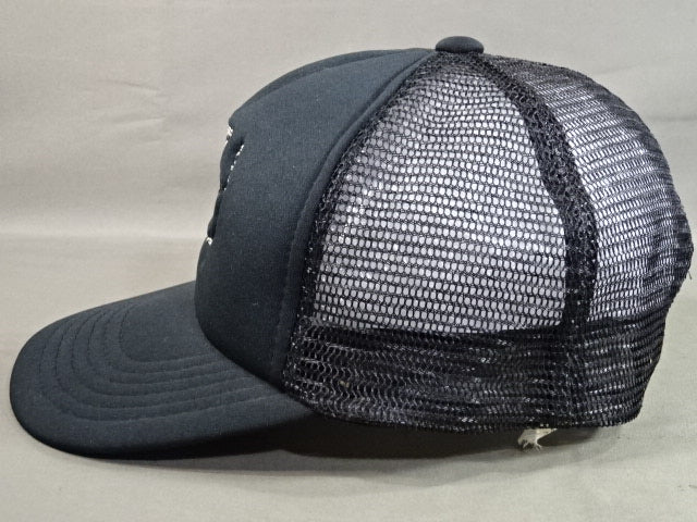 W☆ING KING OF DANGER Mesh Cap (1) (Black)