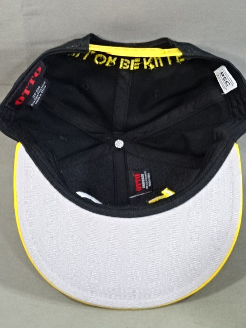 rsc products キャップ①(ブラック×イエロー)