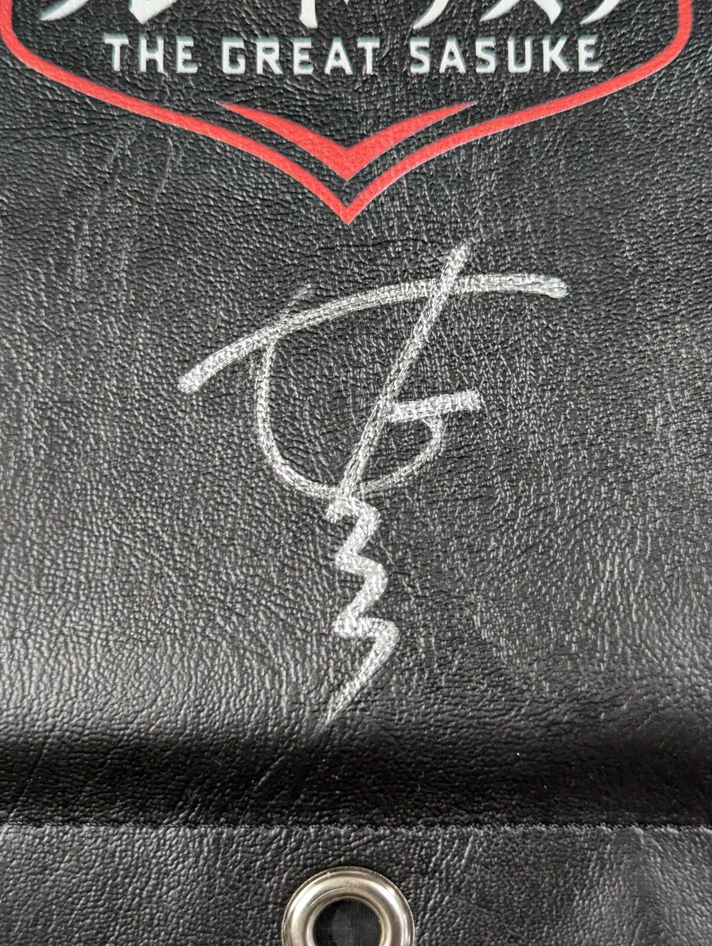 【hand signed autograph】 The Great Sasuke Turnbuckle Pads