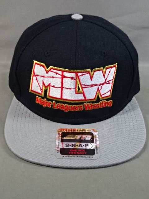 【シャドウWX 直筆サイン入り】MLW ロゴ キャップ