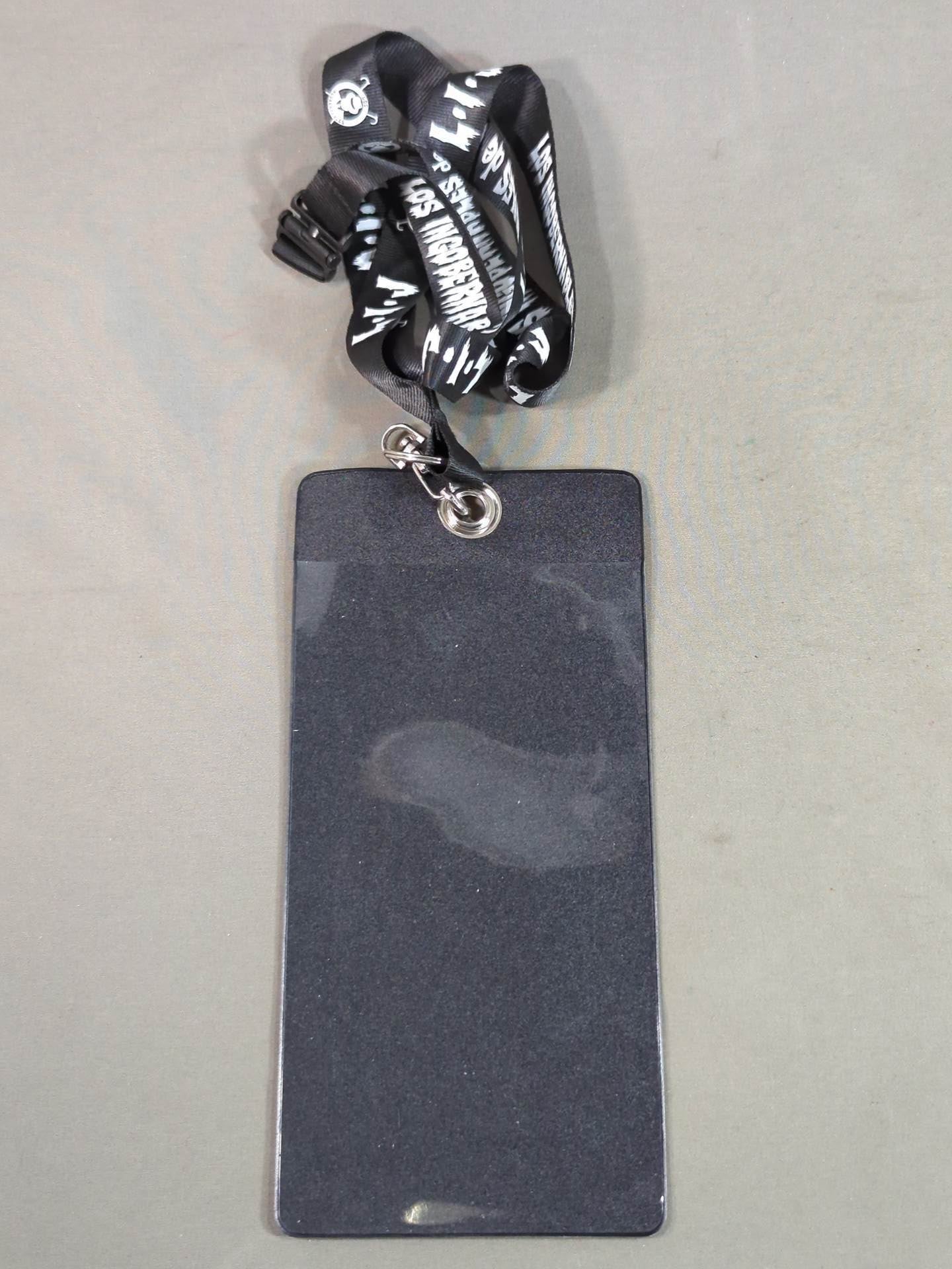 L.I.J. Ticket Holder (Black× White)