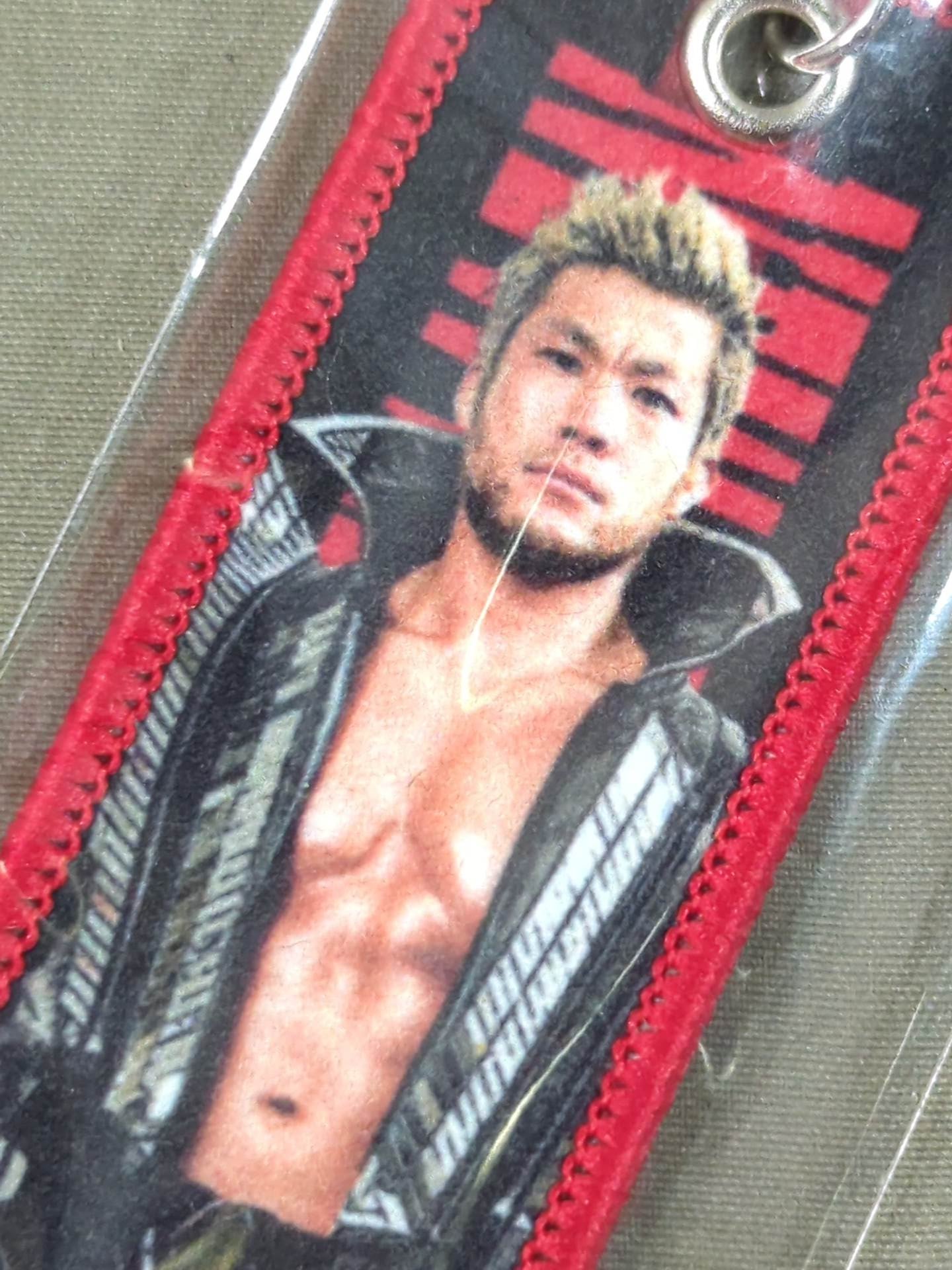★新日本プロレスくじ★ SANADA タグキーホルダー