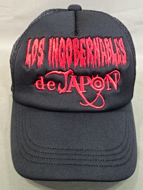 L・I・J メッシュキャップ⑧(TRANQUILO/ブラック×レッド)