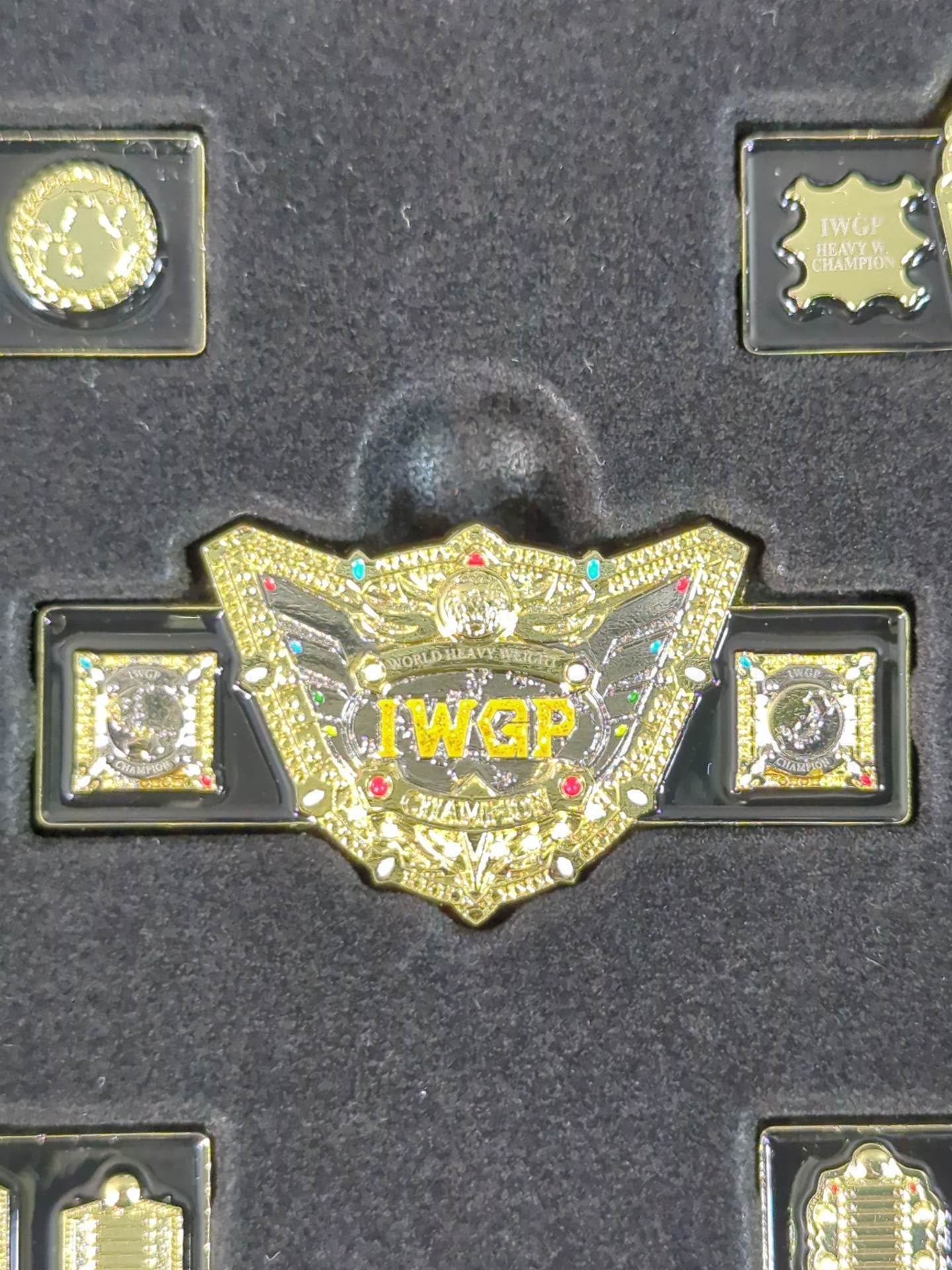 IWGP CHAMPION BELT ピンズコレクション(全5種)