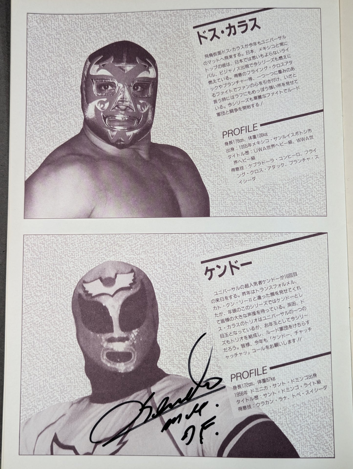 【2選手直筆サイン入り】ヌエボス・エストレージャ’93