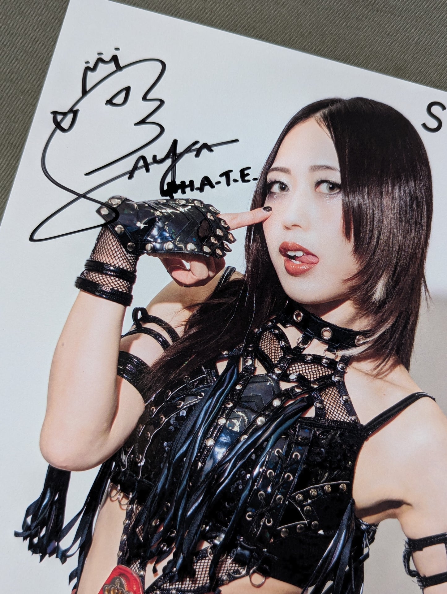 Saya Kamitani hand signed autograph Starda Pro-Photo (S-6)