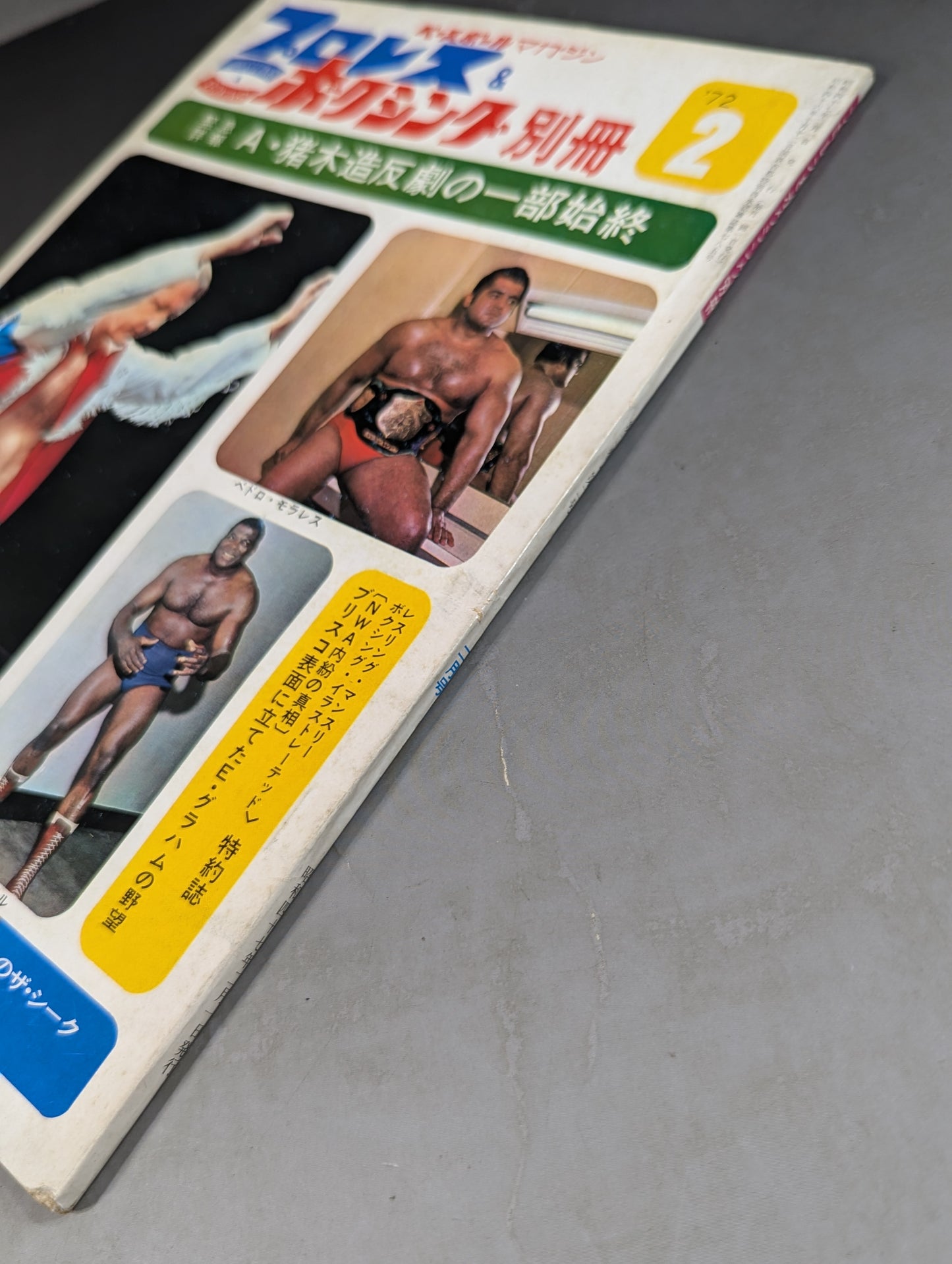 プロレス&ボクシング 1972年2月号別冊
