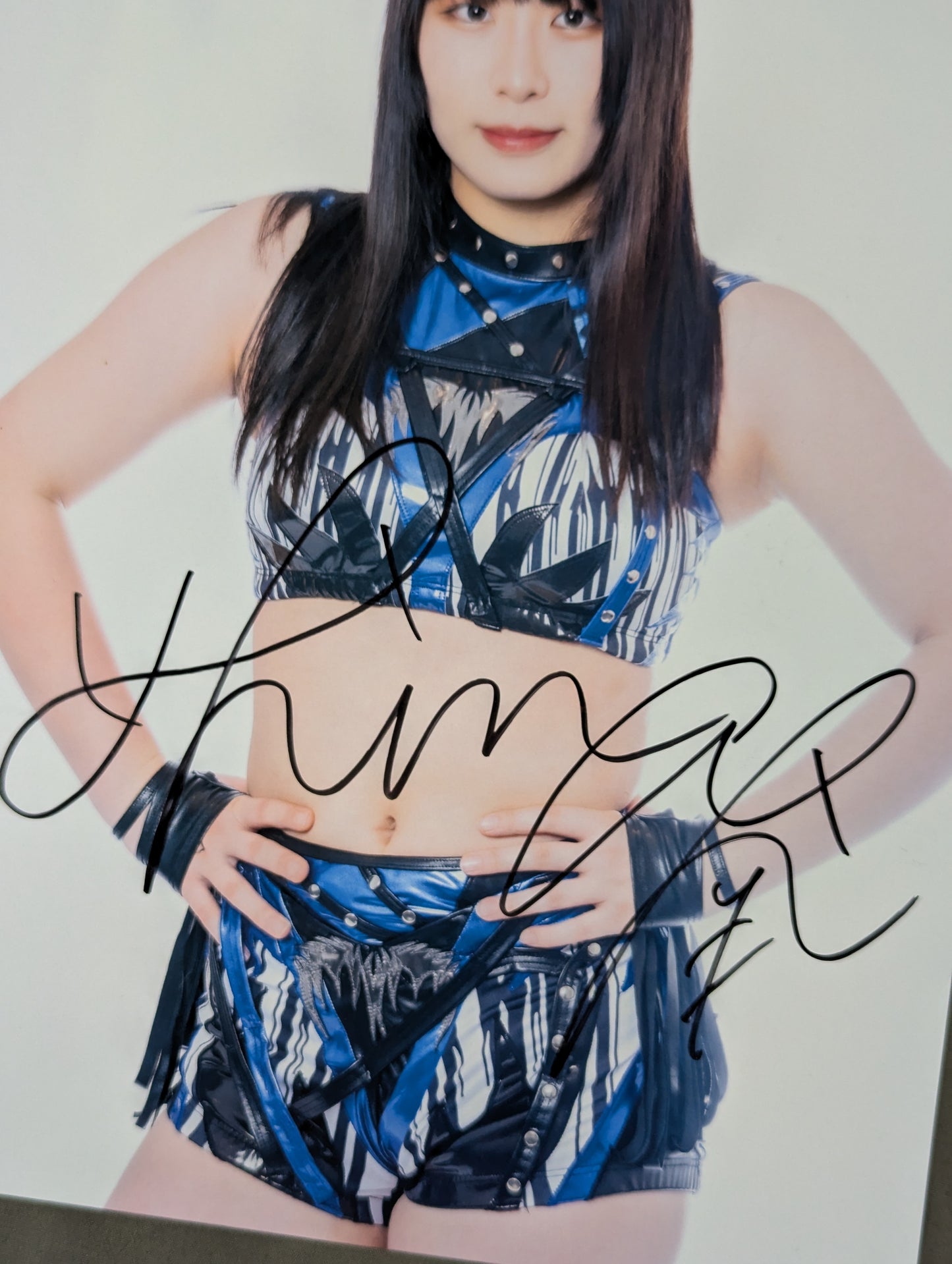妃南 直筆サイン入り スターダムポートレート(D-6)