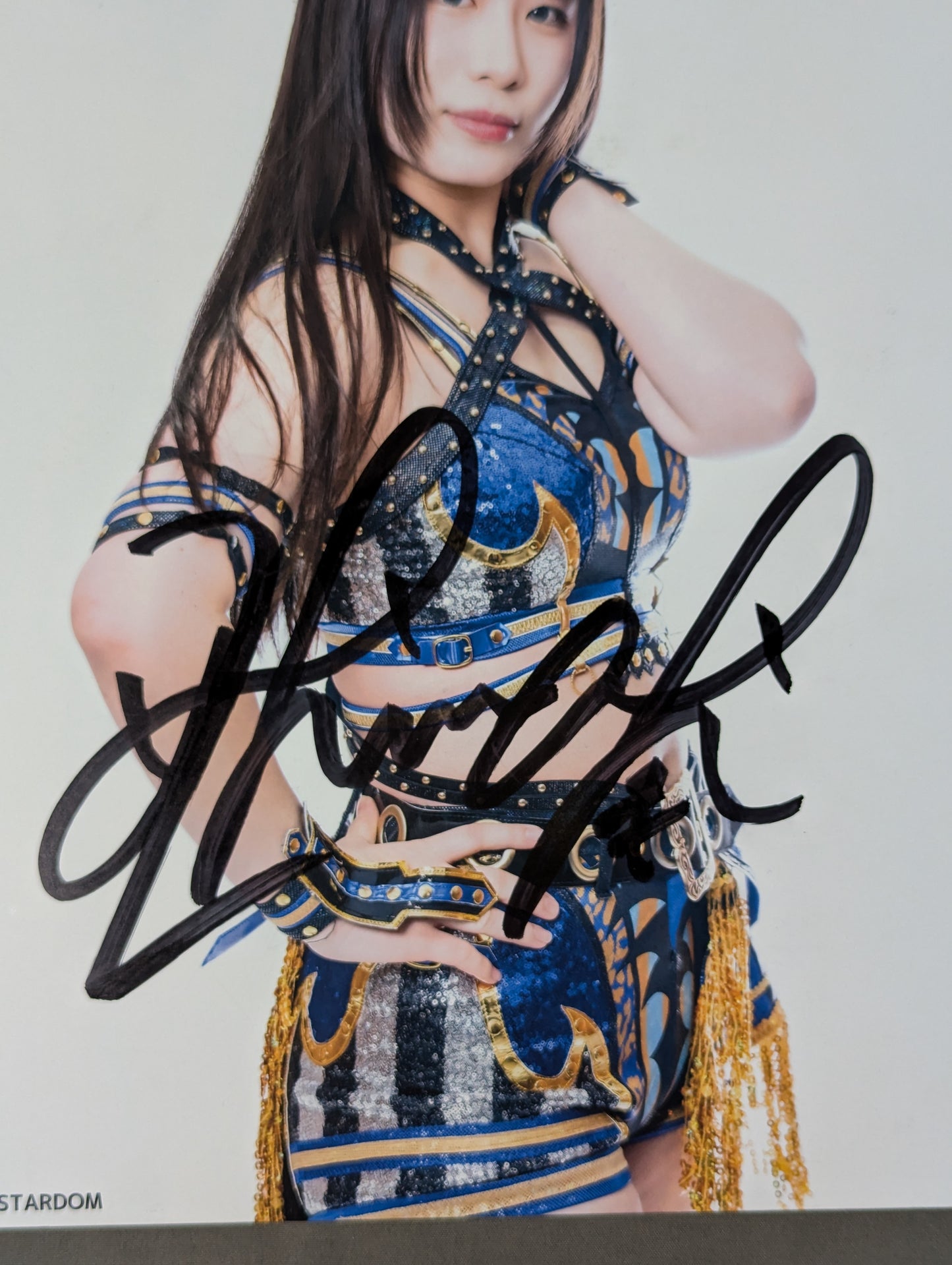 妃南 直筆サイン入り スターダムポートレート(D-8)