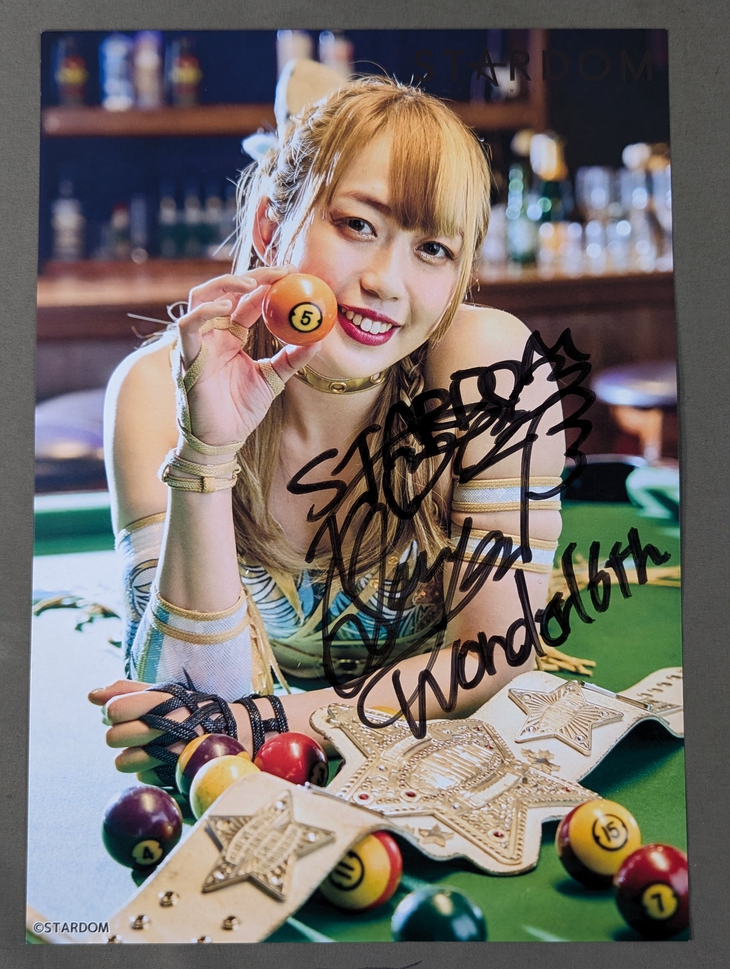 Saya Kamitani hand signed autograph Starda Pro-Photo (T-2)