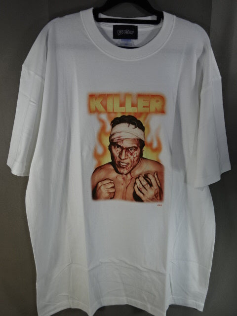 アントニオ猪木×TWOPLATOONS KILLER コラボ Tシャツ①(ホワイト)