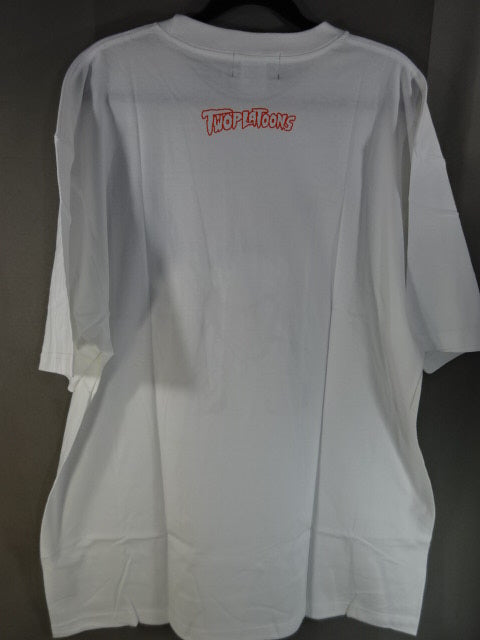 アントニオ猪木×TWOPLATOONS KILLER コラボ Tシャツ①(ホワイト)
