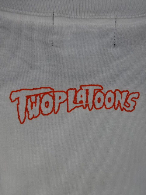 アントニオ猪木×TWOPLATOONS KILLER コラボ Tシャツ①(ホワイト)