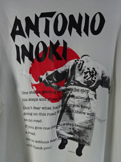 アントニオ猪木×TWOPLATOONS KILLER コラボ ロングスリーブTシャツ