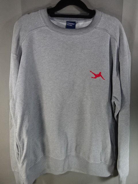 アントニオ猪木 延髄斬り トレーナー①(グレー)