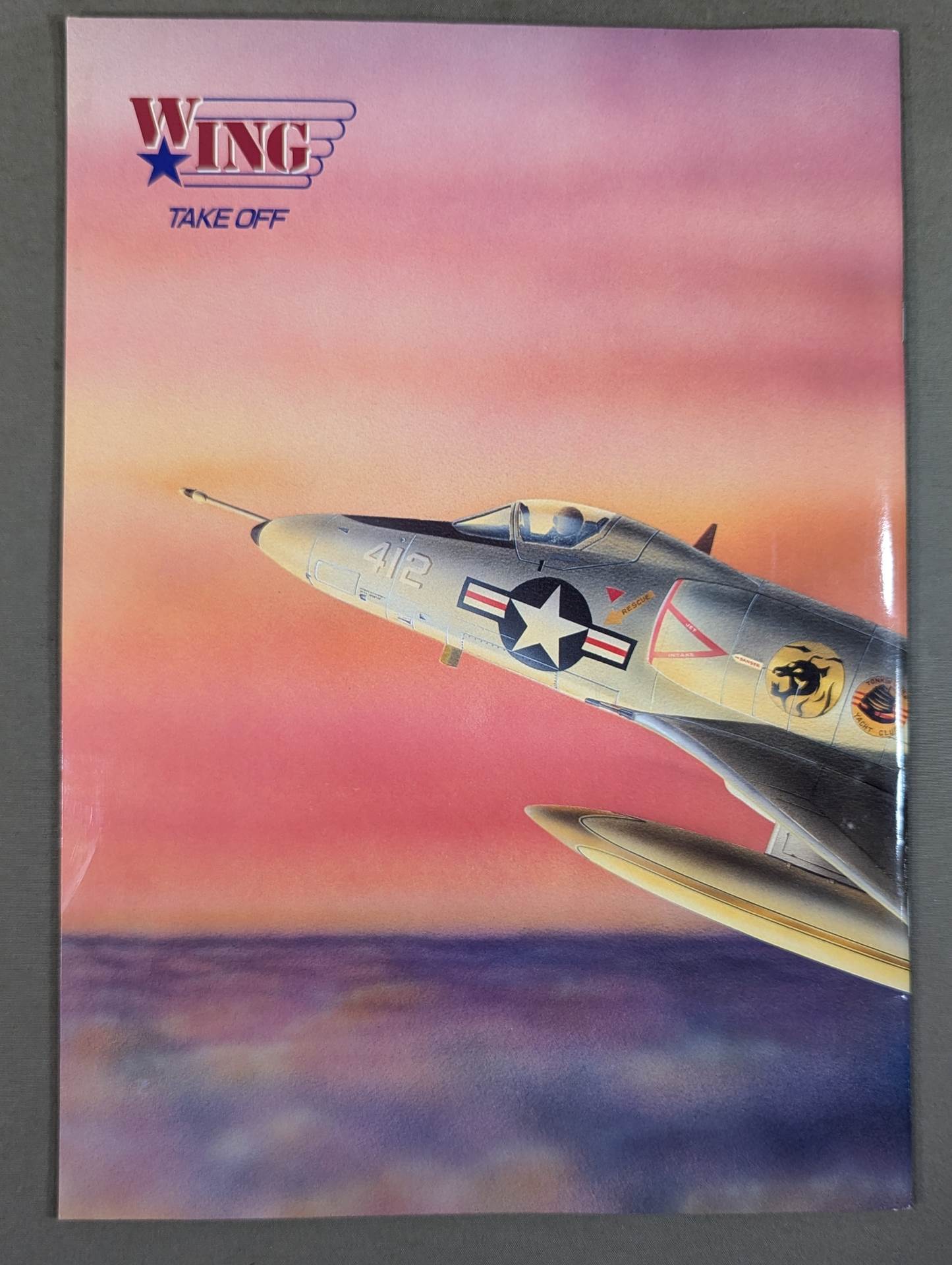 【ジプシー・ジョー 直筆サイン入り】W☆ING / TAKE OFF