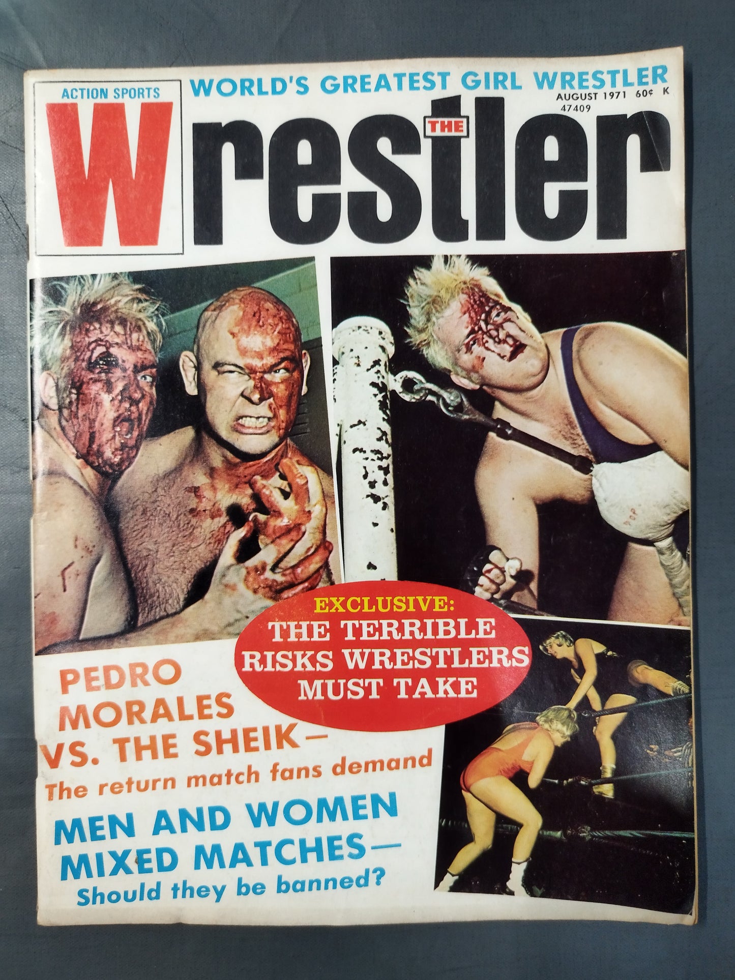 THE Wrestler 1971年8月号