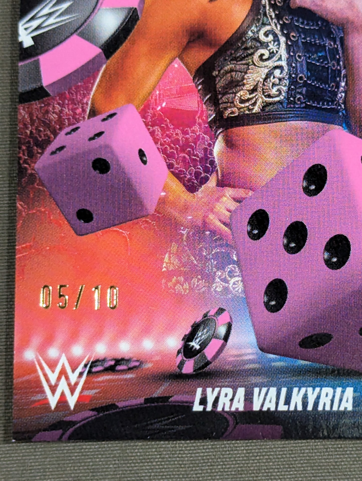 2025 topps ライラ・ヴァルキュリア WRESTLE MANIA 41 (パープル) 5/10