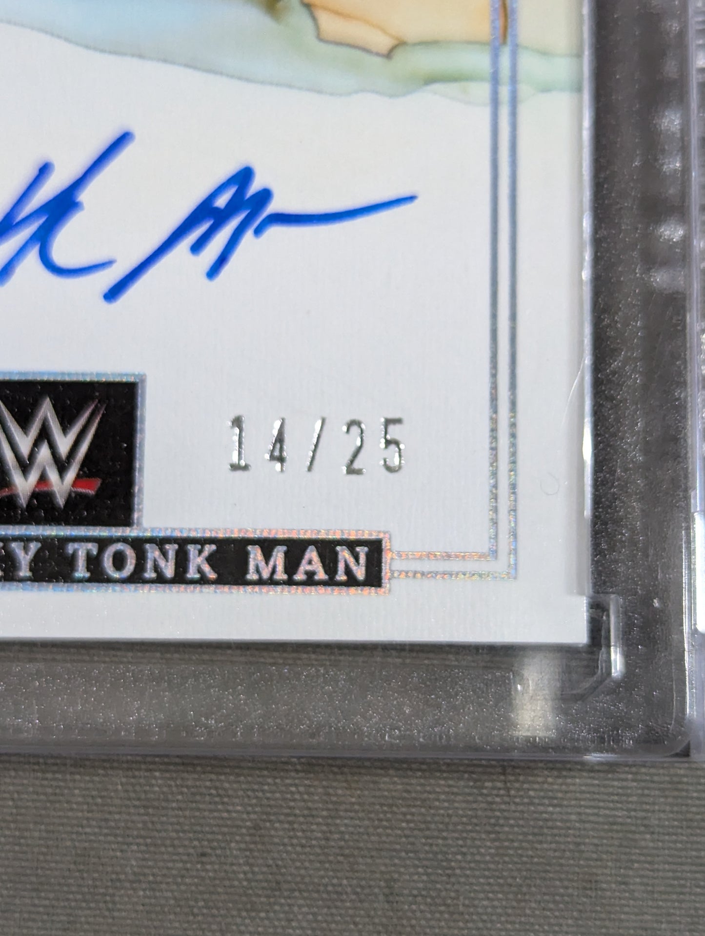 2023 WWE PANINI ホンキー・トンク・マン 公式サインカード